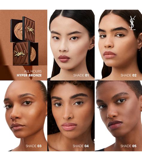 bronzer ysl all hours|all hours hyper bronze.